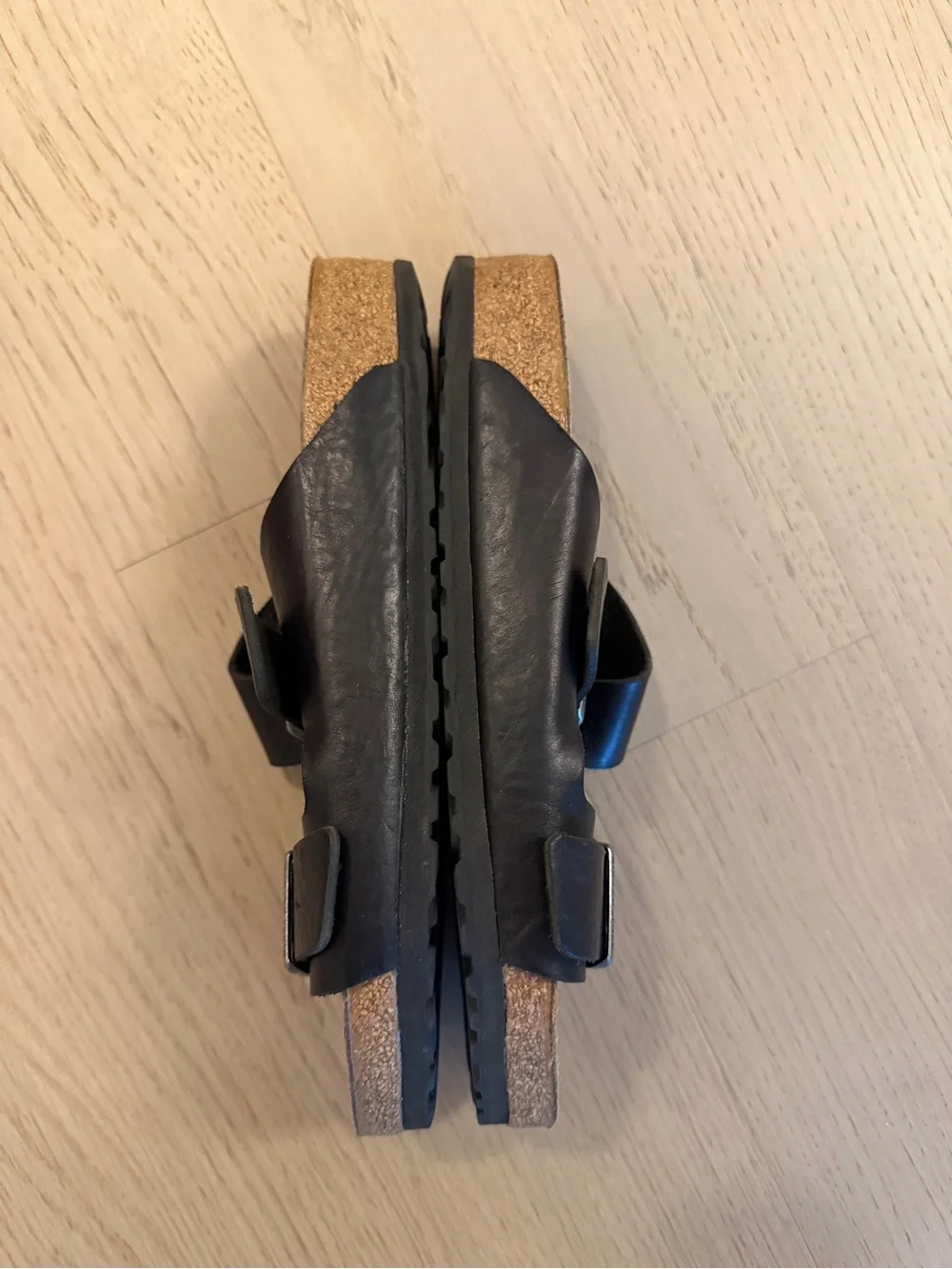 Birkenstock Black Leather Sandal